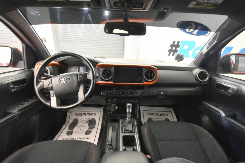 2016 Toyota Tacoma TRD Off Road 4x4 4dr Double Cab 5.0 ft SB 6A, Orange, Mileage: 105,000 - photo 16