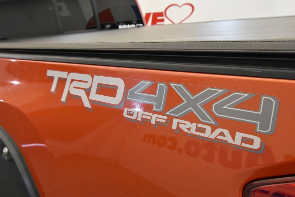 2016 Toyota Tacoma TRD Off Road 4x4 4dr Double Cab 5.0 ft SB 6A, Orange, Mileage: 105,000 - photo 28