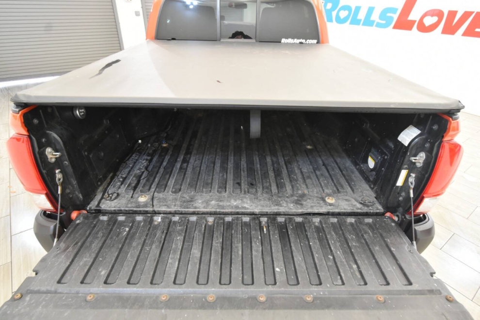 2016 Toyota Tacoma TRD Off Road 4x4 4dr Double Cab 5.0 ft SB 6A, Orange, Mileage: 105,000 - photo 30