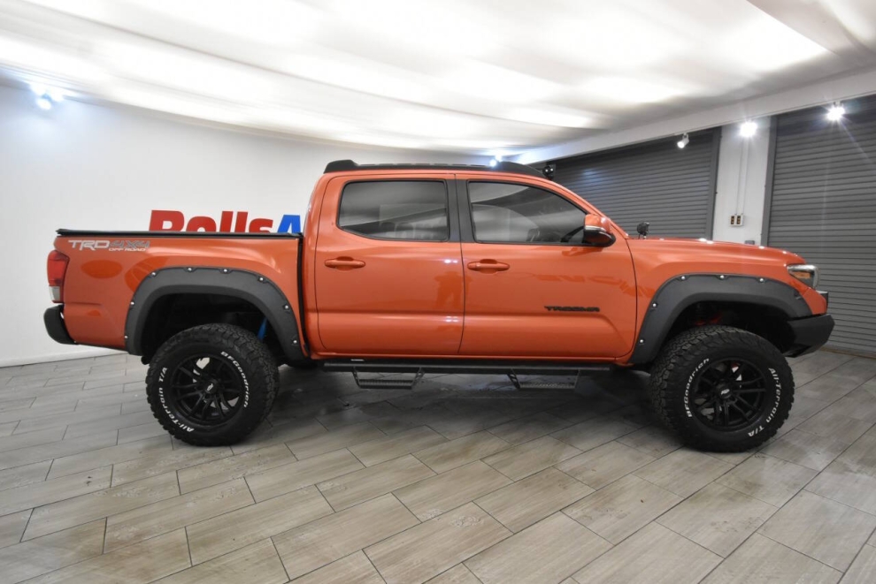 2016 Toyota Tacoma TRD Off Road 4x4 4dr Double Cab 5.0 ft SB 6A, Orange, Mileage: 105,000 - photo 5