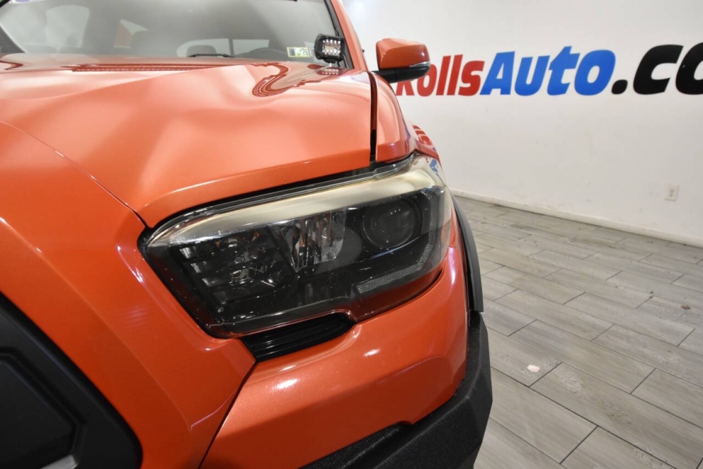 2016 Toyota Tacoma TRD Off Road 4x4 4dr Double Cab 5.0 ft SB 6A, Orange, Mileage: 105,000 - photo 8