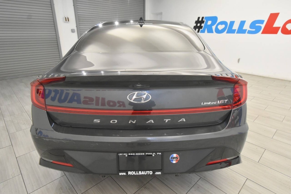 2020 Hyundai Sonata Limited 4dr Sedan, Gris, Mileage: 43,767 - photo 3