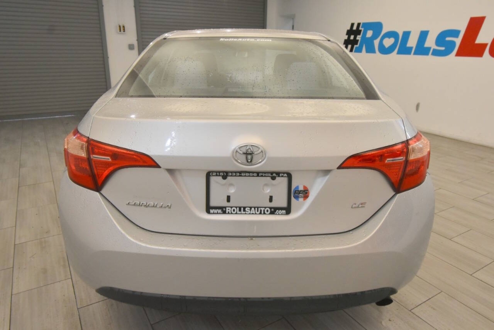2017 Toyota Corolla LE 4dr Sedan, Silver, Mileage: 109,765 - photo 3