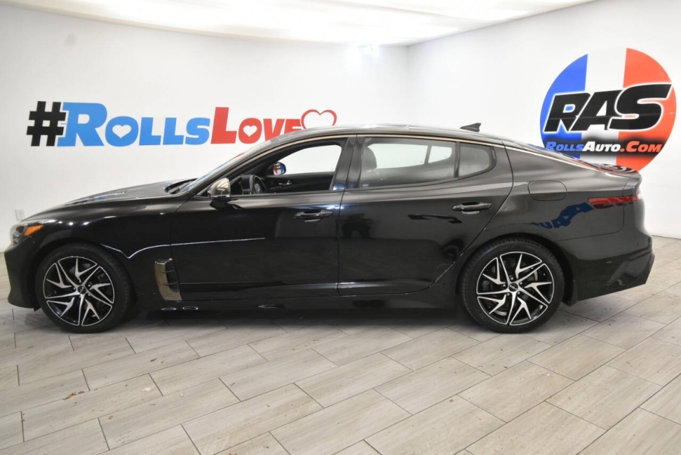 2022 Kia Stinger GT Line AWD 4dr Sedan, Black, Mileage: 91,354 - photo 1