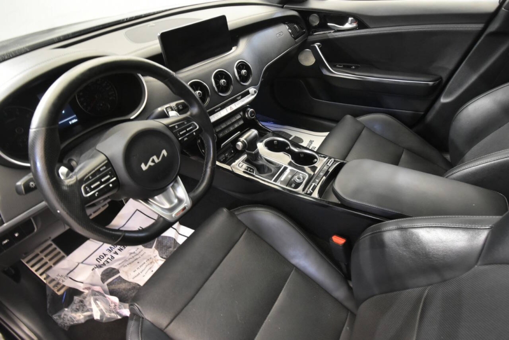 2022 Kia Stinger GT Line AWD 4dr Sedan, Black, Mileage: 91,354 - photo 11