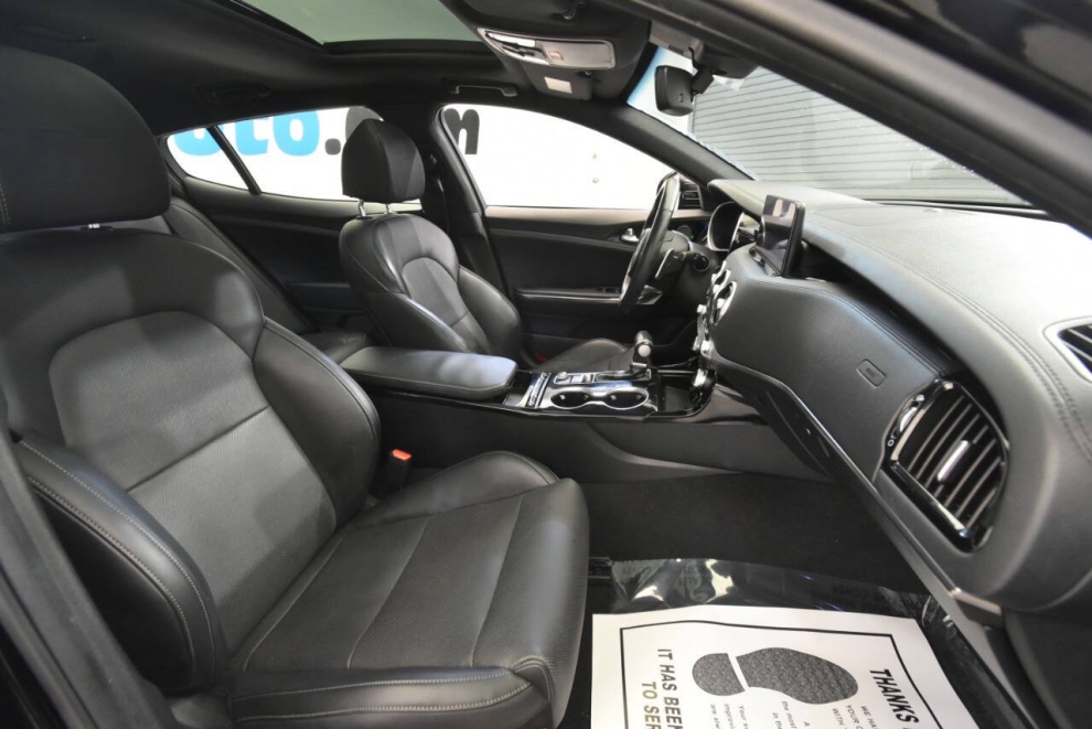 2022 Kia Stinger GT Line AWD 4dr Sedan, Black, Mileage: 91,354 - photo 14