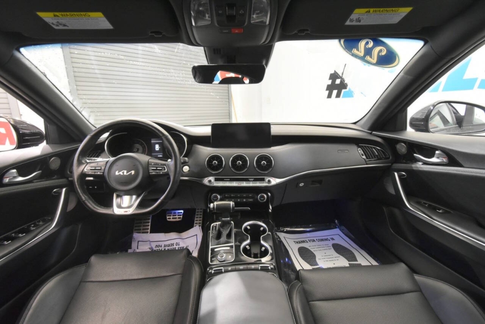 2022 Kia Stinger GT Line AWD 4dr Sedan, Black, Mileage: 91,354 - photo 18