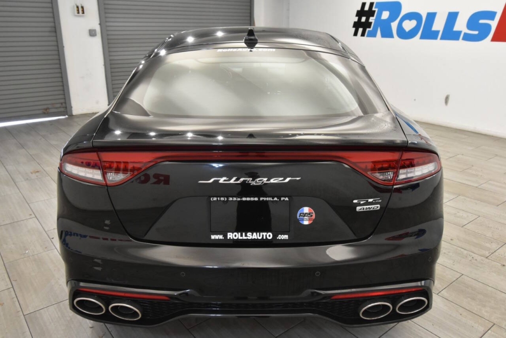 2022 Kia Stinger GT Line AWD 4dr Sedan, Black, Mileage: 91,354 - photo 3