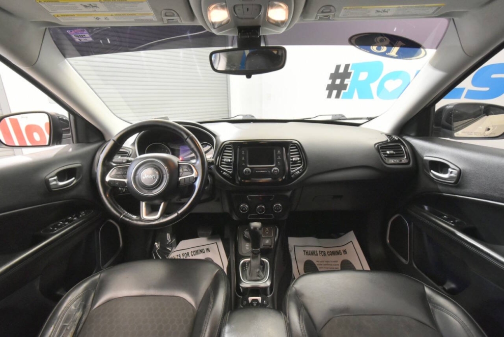 2018 Jeep Compass Altitude 4x4 4dr SUV, White, Mileage: 93,362 - photo 16