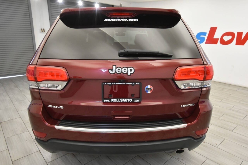2019 Jeep Grand Cherokee Limited 4x4 4dr SUV, Red, Mileage: 97,766 - photo 3