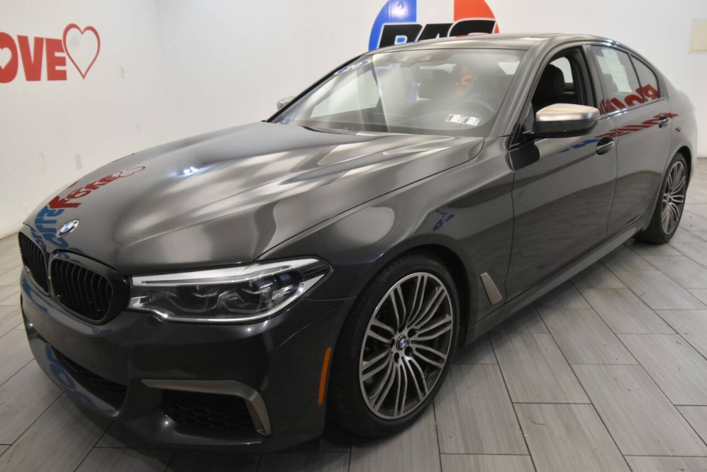 2020 BMW 5 Series M550i xDrive AWD 4dr Sedan, Gray, Mileage: 60,685 