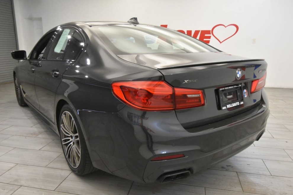 2020 BMW 5 Series M550i xDrive AWD 4dr Sedan, Gray, Mileage: 60,685 - photo 2
