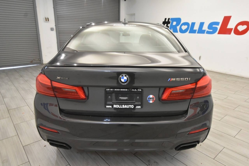 2020 BMW 5 Series M550i xDrive AWD 4dr Sedan, Gray, Mileage: 60,685 - photo 3