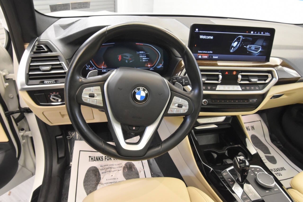 2022 BMW X3 xDrive30i AWD 4dr Sports Activity Vehicle, Blanco,  - photo 27