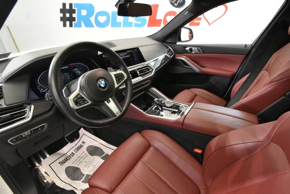 2021 BMW X6 M50i AWD 4dr Sports Activity Coupe, Blanco, Mileage: 29,984 - photo 11