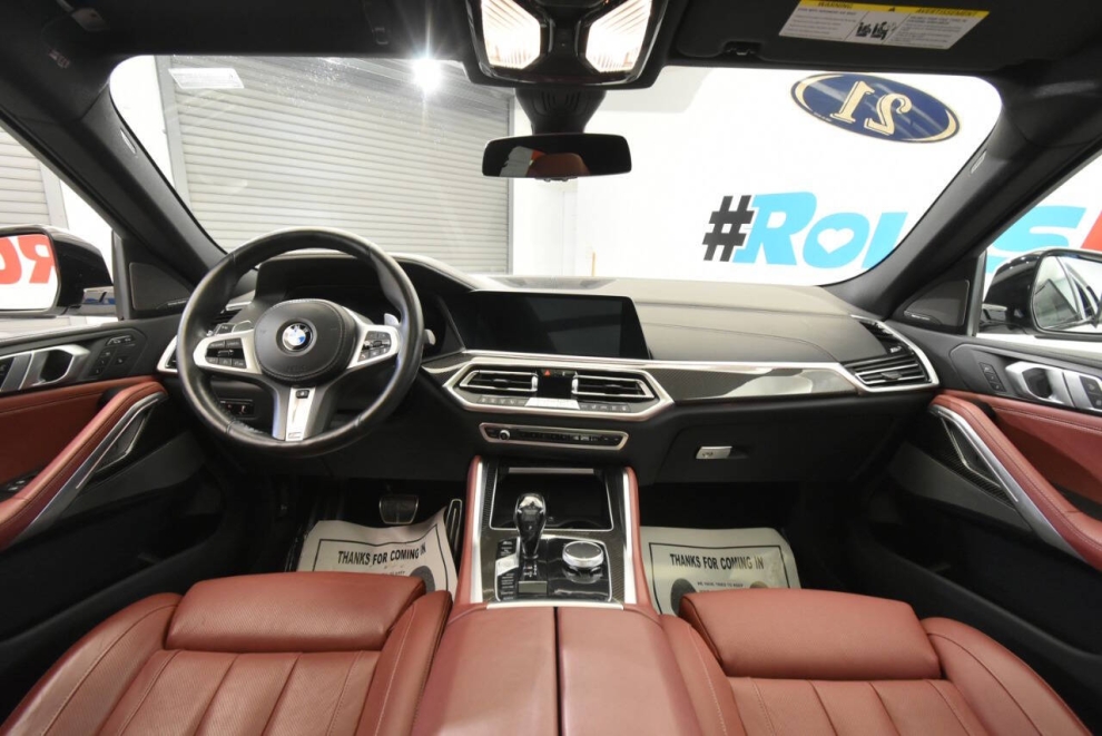 2021 BMW X6 M50i AWD 4dr Sports Activity Coupe, Blanco, Mileage: 29,984 - photo 18
