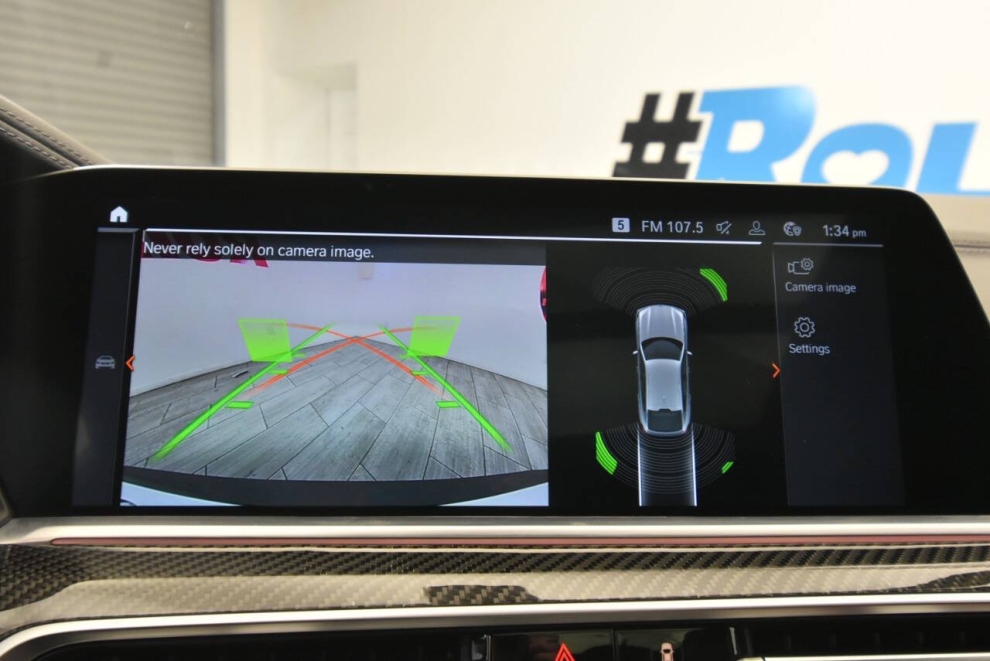 2021 BMW X6 M50i AWD 4dr Sports Activity Coupe, Blanco, Mileage: 29,984 - photo 22