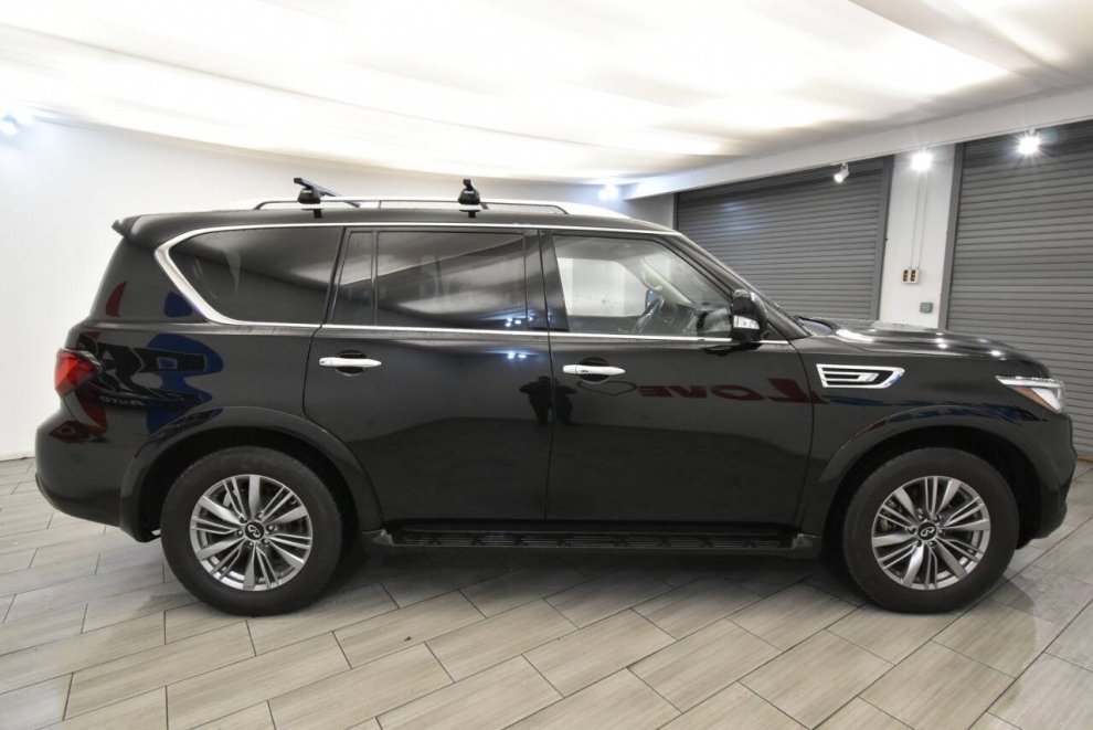 2021 Infiniti QX80 Luxe AWD 4dr SUV, Black, Mileage: 93,652 - photo 5