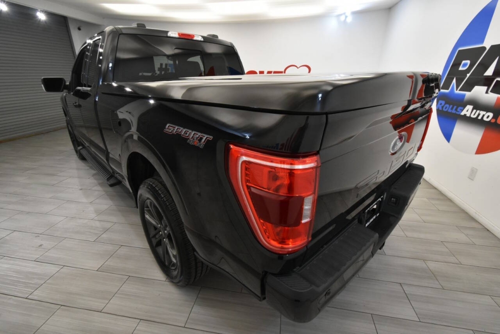 2023 Ford F-150 XLT 4x4 4dr SuperCab 6.5 ft. SB, Black, Mileage: 115,184 - photo 2