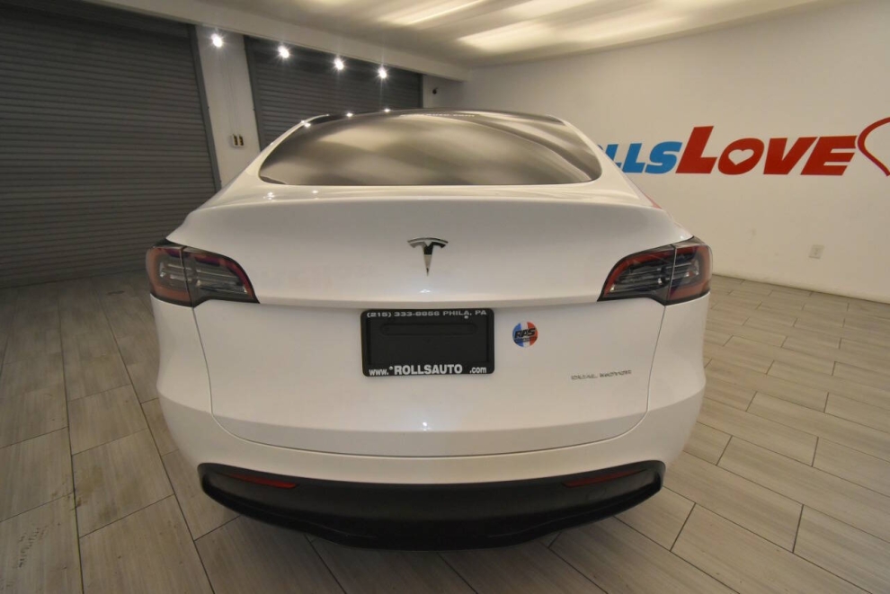 2023 Tesla Model Y Long Range AWD 4dr Crossover, White, Mileage: 76,427 - photo 3