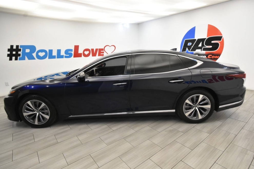 2018 Lexus LS 500 Base AWD 4dr Sedan, Blue, Mileage: 95,698 - photo 1