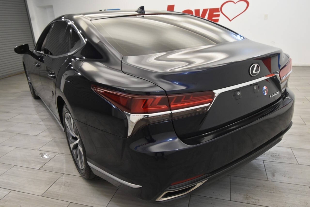2018 Lexus LS 500 Base AWD 4dr Sedan, Blue, Mileage: 95,698 - photo 2