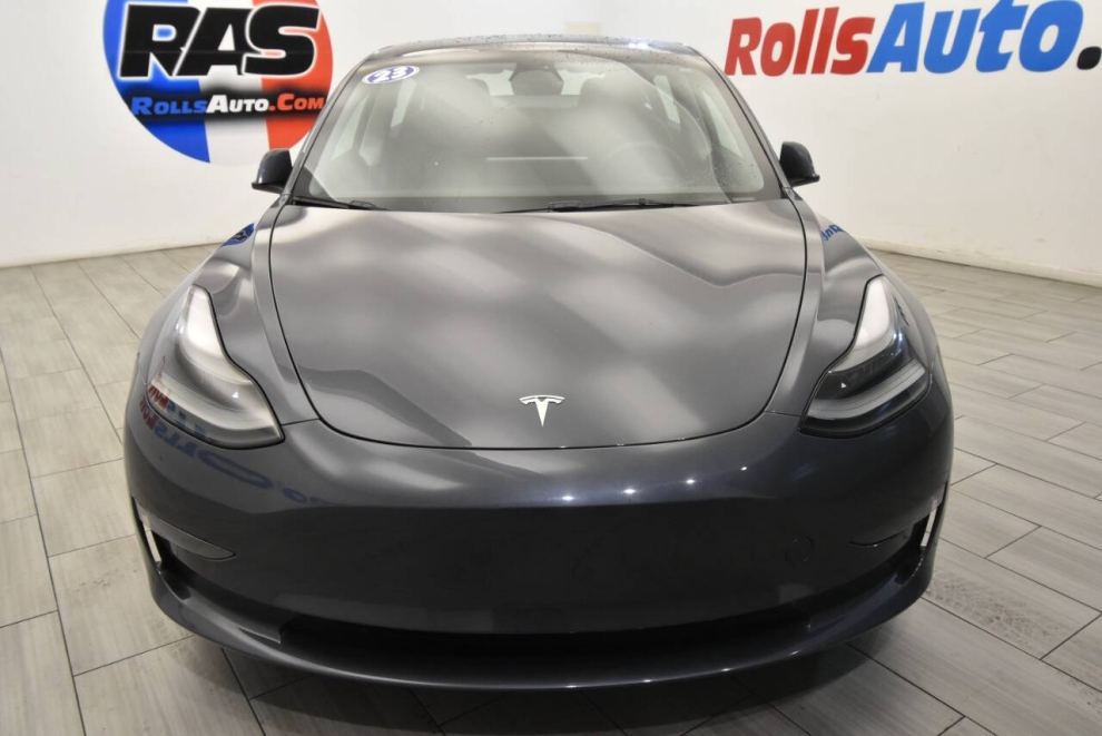 2023 Tesla Model 3 Base 4dr Sedan, Gray, Mileage: 35,496 - photo 7