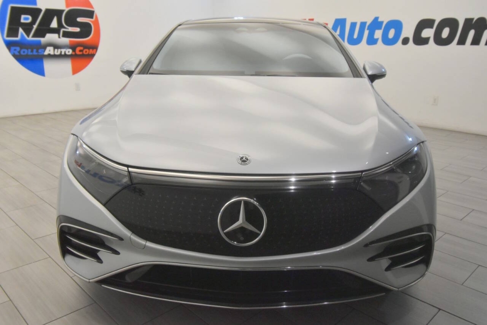 2022 Mercedes-Benz EQS EQS 580 4MATIC AWD 4dr Sedan, Silver, Mileage: 72,700 - photo 7