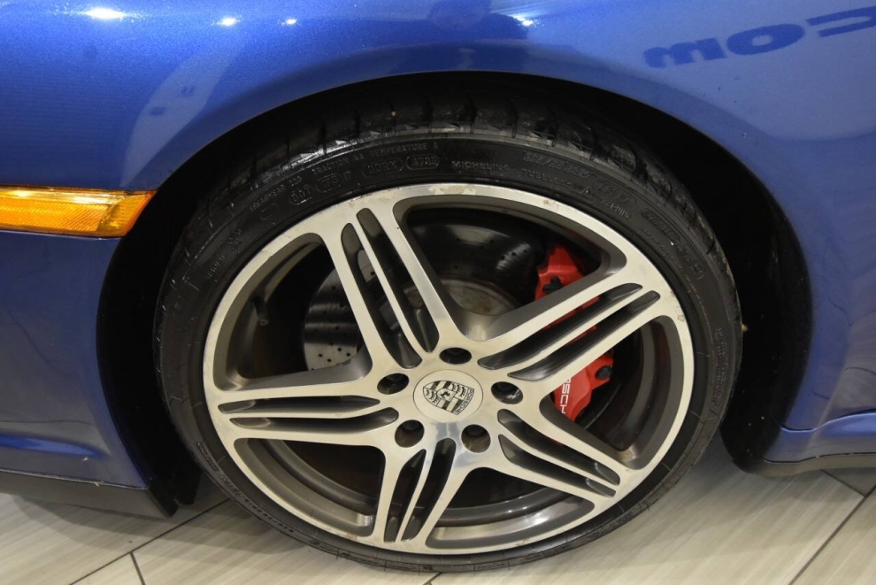 2008 Porsche 911 Turbo AWD 2dr Convertible, Blue, Mileage: 101,755 - photo 12