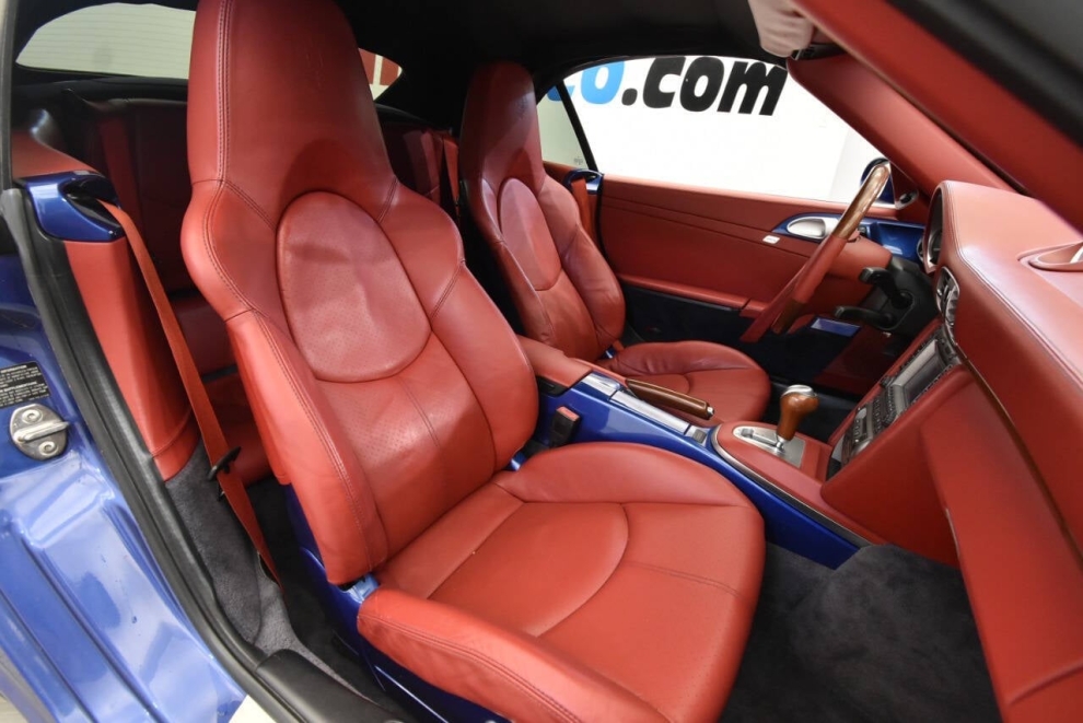 2008 Porsche 911 Turbo AWD 2dr Convertible, Blue, Mileage: 101,755 - photo 20