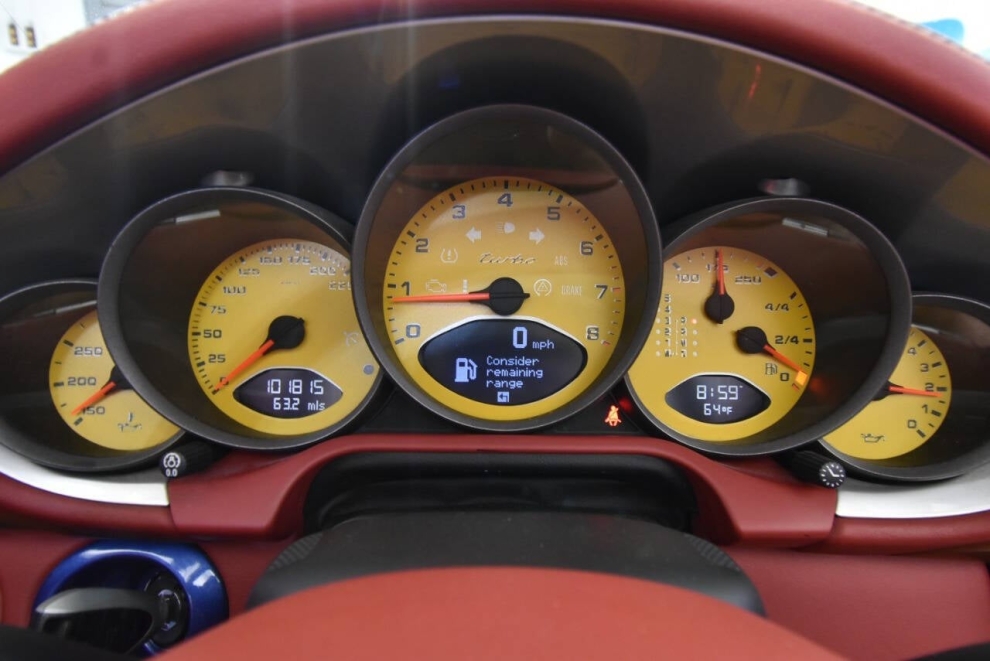 2008 Porsche 911 Turbo AWD 2dr Convertible, Blue, Mileage: 101,755 - photo 34