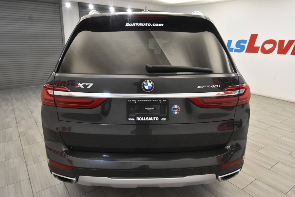 2020 BMW X7 xDrive40i AWD 4dr Sports Activity Vehicle, Gris, Mileage: 95,801 - photo 3