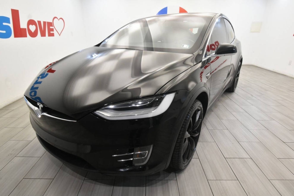 2021 Tesla Model X Long Range Plus AWD 4dr SUV, Black, Mileage: 57,484 