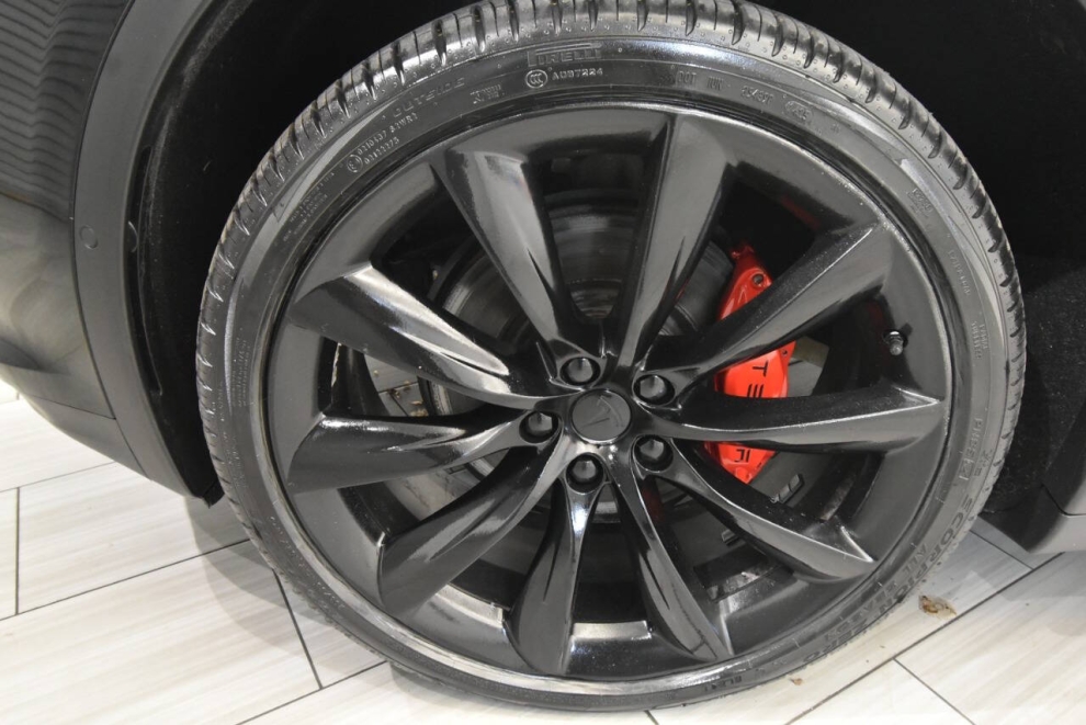 2021 Tesla Model X Long Range Plus AWD 4dr SUV, Black, Mileage: 57,484 - photo 10