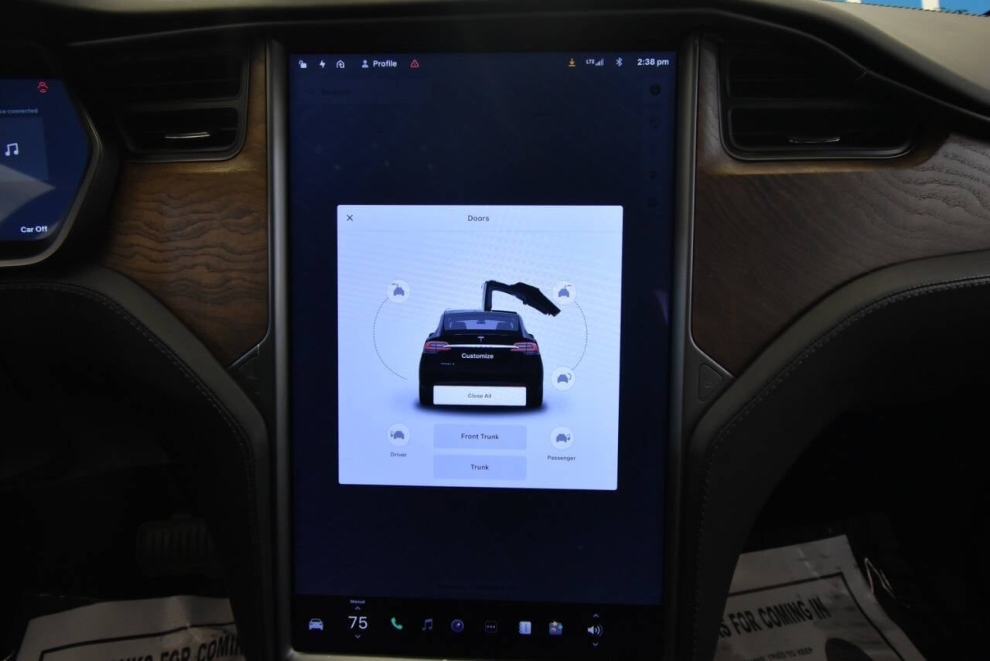2021 Tesla Model X Long Range Plus AWD 4dr SUV, Black, Mileage: 57,484 - photo 28