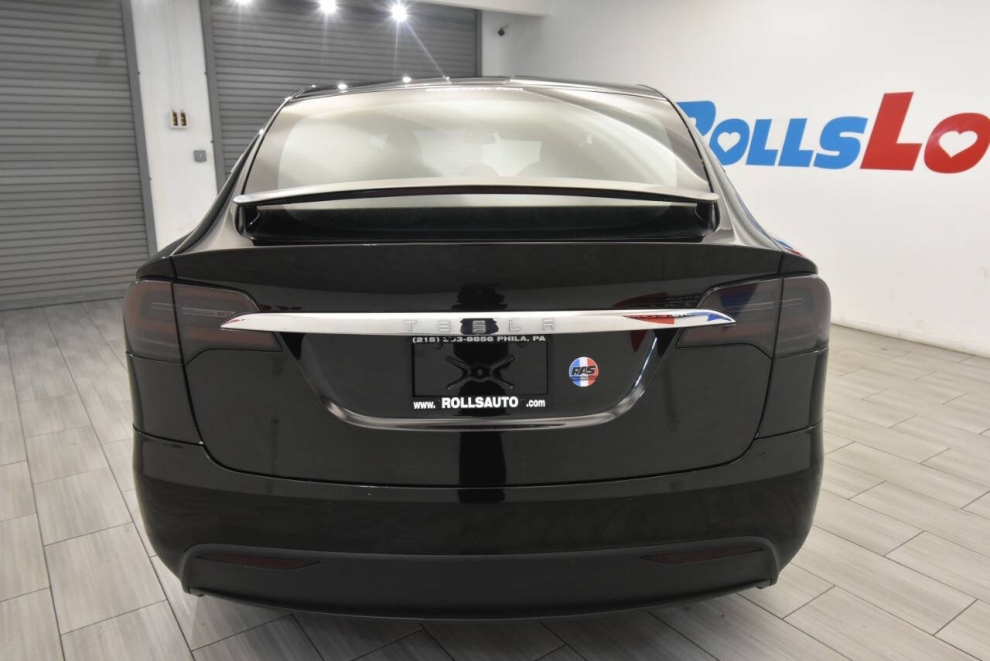 2021 Tesla Model X Long Range Plus AWD 4dr SUV, Black, Mileage: 57,484 - photo 3