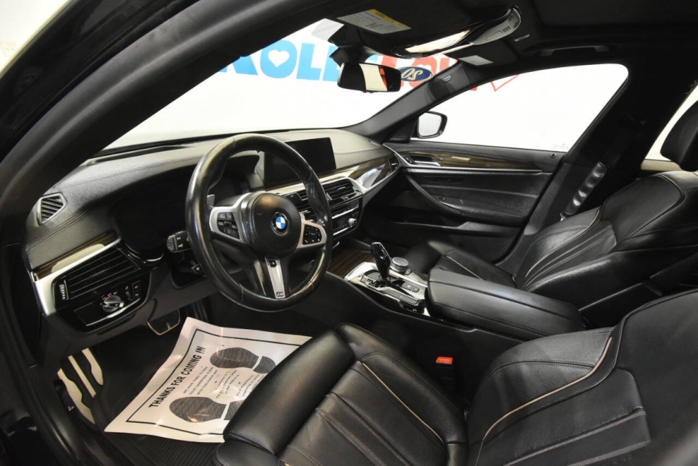 2020 BMW 5 Series M550i xDrive AWD 4dr Sedan, Blue, Mileage: 61,919 - photo 10