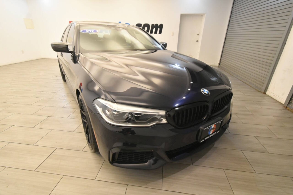 2020 BMW 5 Series M550i xDrive AWD 4dr Sedan, Blue, Mileage: 61,919 - photo 6