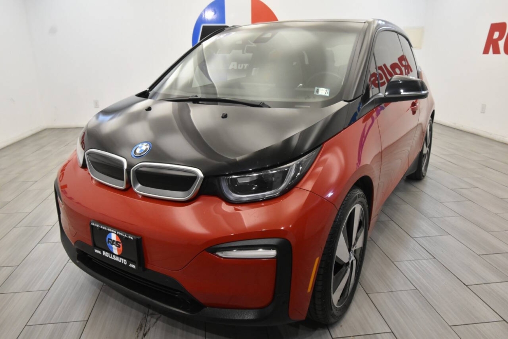 2018 BMW i3 Base 4dr Hatchback w/ Range Extender, Red, Mileage: 46,879 