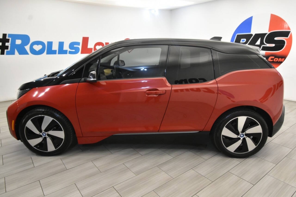 2018 BMW i3 Base 4dr Hatchback w/ Range Extender, Red, Mileage: 46,879 - photo 1