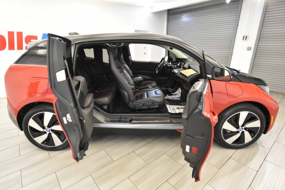 2018 BMW i3 Base 4dr Hatchback w/ Range Extender, Red, Mileage: 46,879 - photo 22