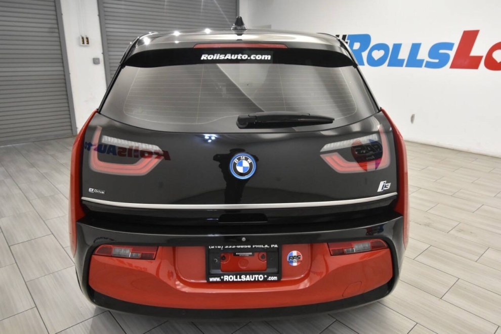 2018 BMW i3 Base 4dr Hatchback w/ Range Extender, Red, Mileage: 46,879 - photo 3