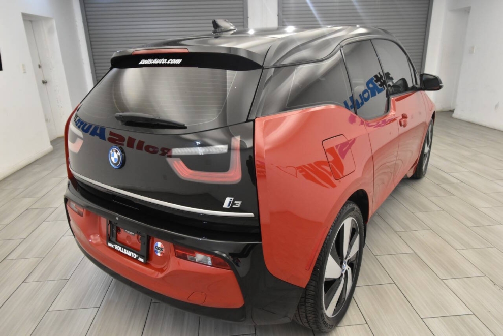 2018 BMW i3 Base 4dr Hatchback w/ Range Extender, Red, Mileage: 46,879 - photo 4