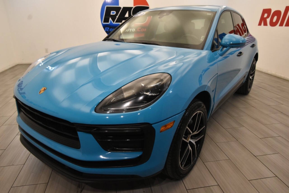 2022 Porsche Macan Base AWD 4dr SUV, Blue, Mileage: 64,717 