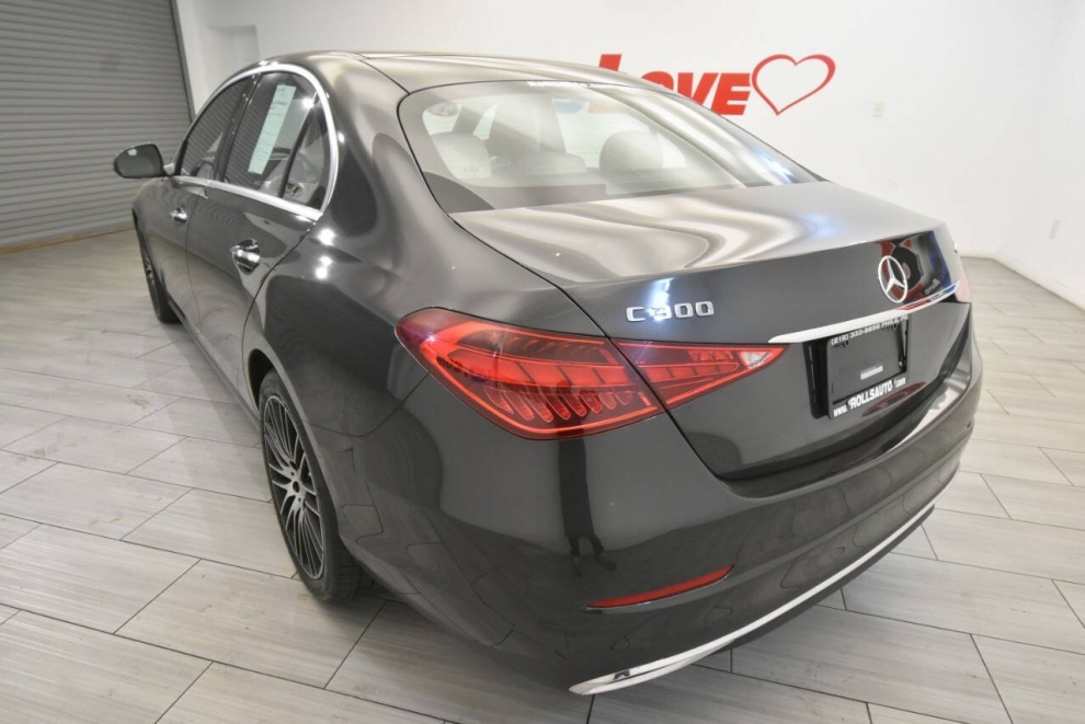 2023 Mercedes-Benz C-Class C 300 4MATIC AWD 4dr Sedan, Gray, Mileage: 25,683 - photo 2