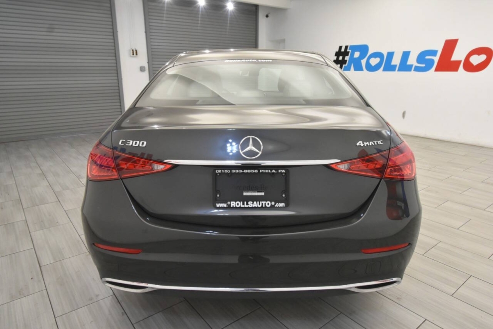 2023 Mercedes-Benz C-Class C 300 4MATIC AWD 4dr Sedan, Gray, Mileage: 25,683 - photo 3