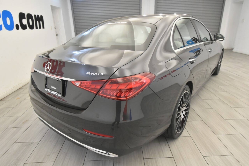 2023 Mercedes-Benz C-Class C 300 4MATIC AWD 4dr Sedan, Gray, Mileage: 25,683 - photo 4