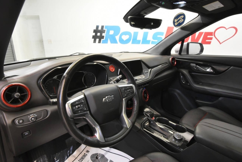 2022 Chevrolet Blazer RS AWD 4dr SUV, Silver, Mileage: 74,140 - photo 12