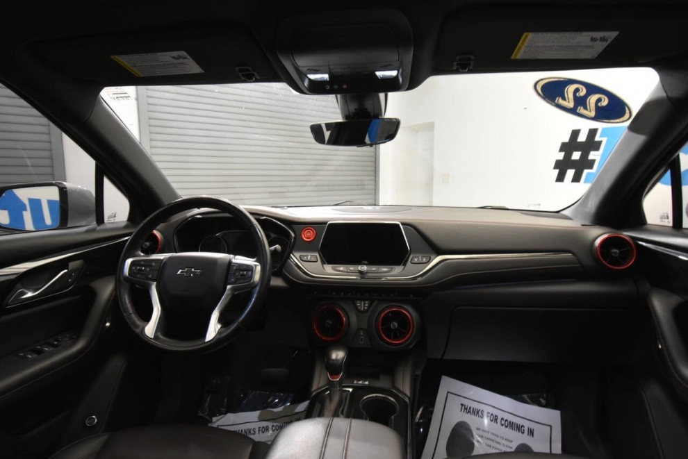 2022 Chevrolet Blazer RS AWD 4dr SUV, Silver, Mileage: 74,140 - photo 25
