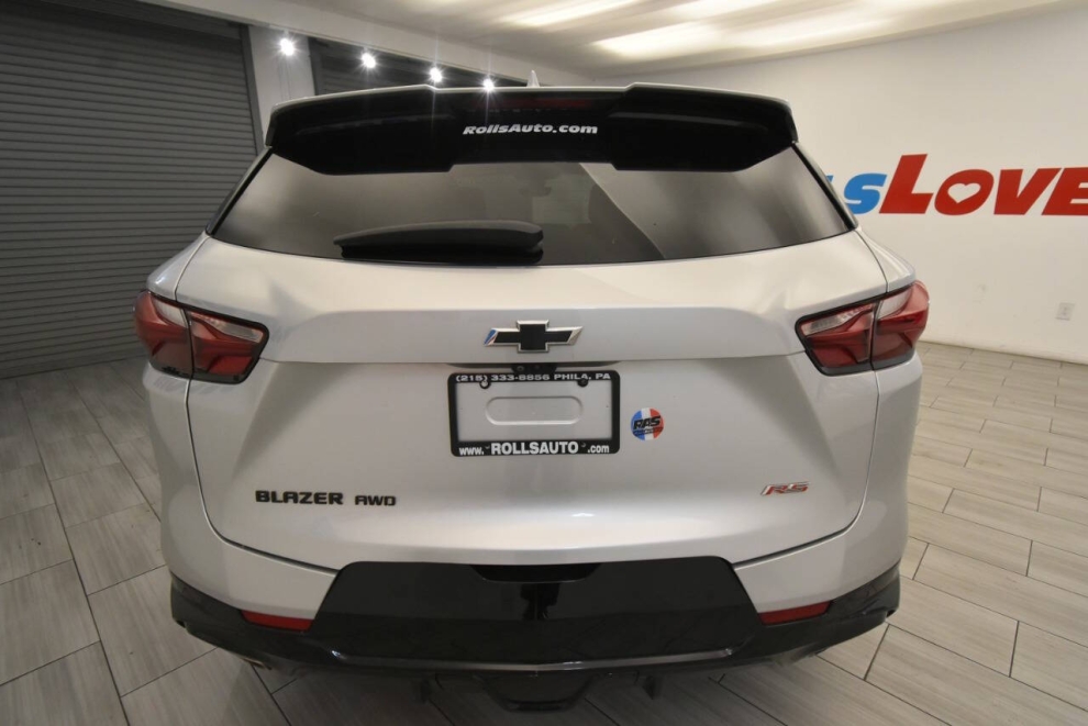 2022 Chevrolet Blazer RS AWD 4dr SUV, Silver, Mileage: 74,140 - photo 3